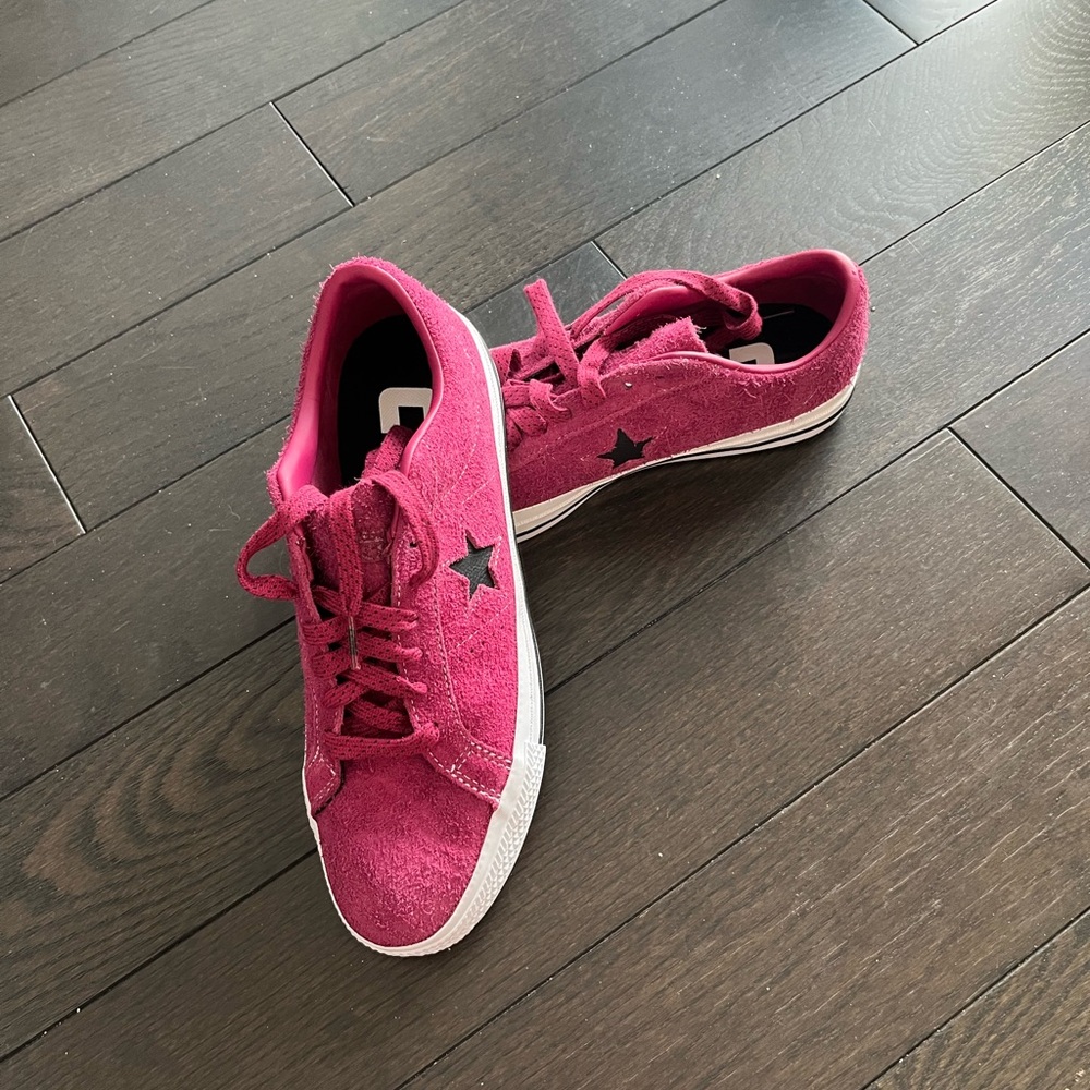 Converse suede sneakers
